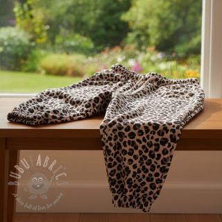 Dresówka Happy faces beige digital print