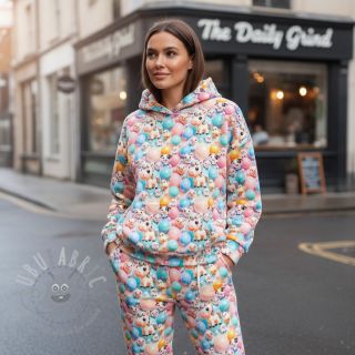 Dresówka Happy horse design A digital print