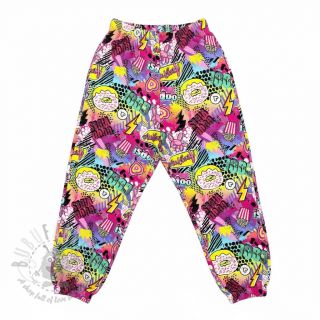 Dresówka Manga fuchsia digital print