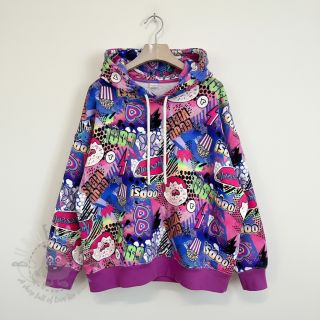 Dresówka Manga cobalt digital print