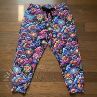 Dresówka Fire works design E digital print