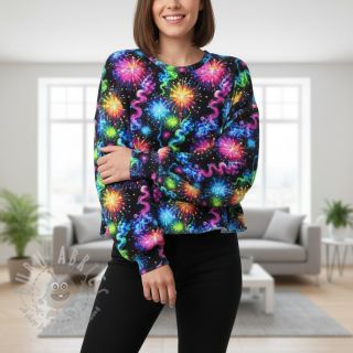 Dresówka Fire works design C digital print