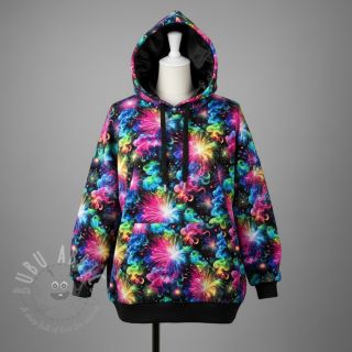 Dresówka Fire works design A digital print