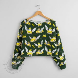 Dresówka Retro design A digital print