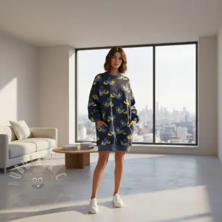 Dresówka Cool lobsters blue