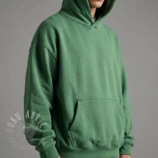 Dresówka drapana JOGGING forest green