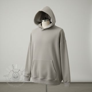 Dresówka drapana JOGGING light grey