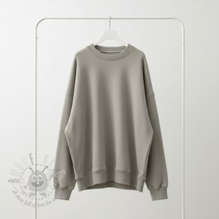 Dresówka drapana JOGGING light grey