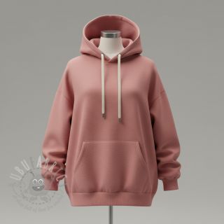 Dresówka drapana JOGGING blush