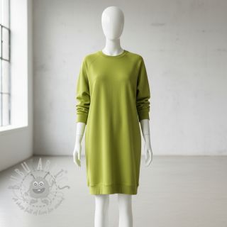 Dresówka drapana JOGGING olive