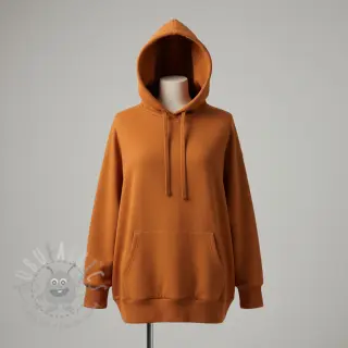 Dresówka drapana JOGGING rust