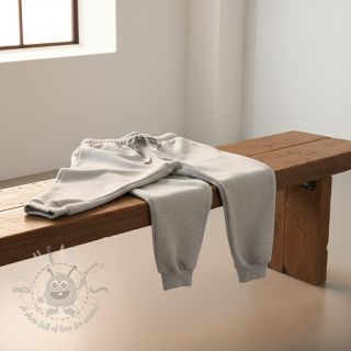 Dresówka drapana JOGGING ecru melange