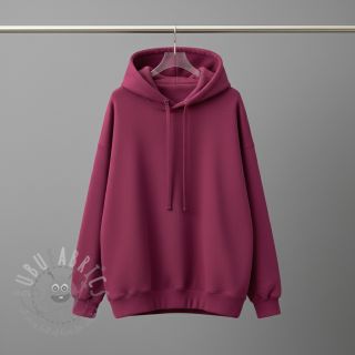 Dresówka drapana JOGGING violet