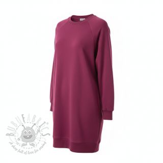 Dresówka drapana JOGGING violet