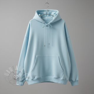 Dresówka drapana JOGGING soft blue