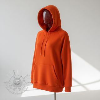 Dresówka drapana JOGGING orange