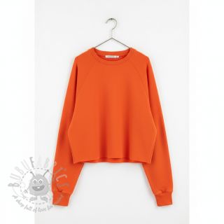 Dresówka drapana JOGGING orange