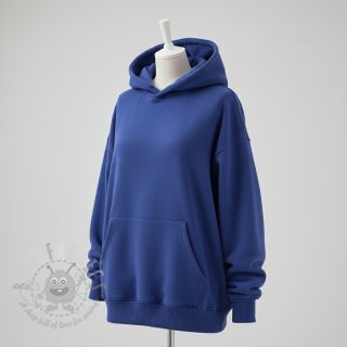 Dresówka drapana JOGGING cobalt