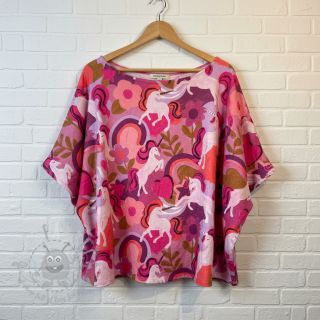 Jersey Unicorns mauve digital print