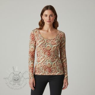 Jersey WISKOZA Unity orange digital print