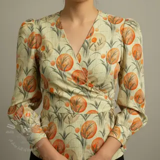 Jersey WISKOZA Enjoy The Silence orange digital print