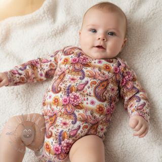 Jersey Paisley woody design A digital print