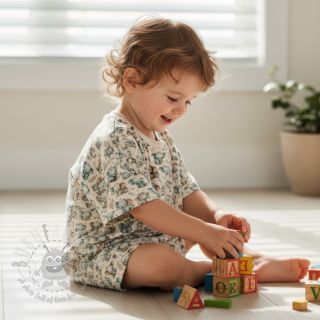 Jersey Mini animals design B digital print