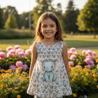 Jersey Mini animals design B digital print