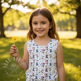 Jersey Olly and friends design D digital print