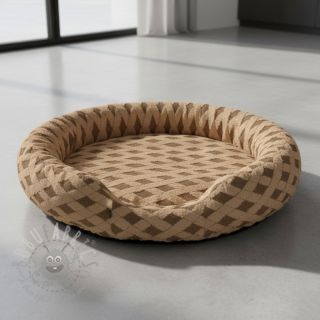 Sztuczne futro TEDDY brown