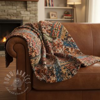 Sztuczne futro Missoni digital print