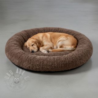 Sztuczne futro Curly mocha