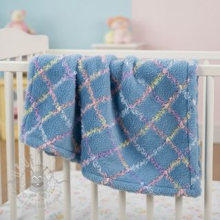 Sztuczne futro z tiulem MULTI blue shadow