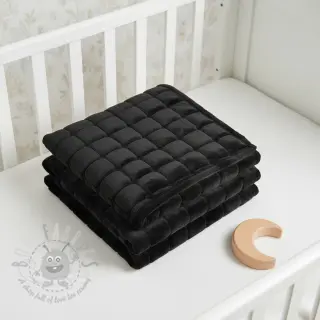 Sztuczne futro Block black