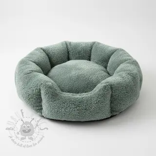 Sztuczne futro LUREX SILVER old green