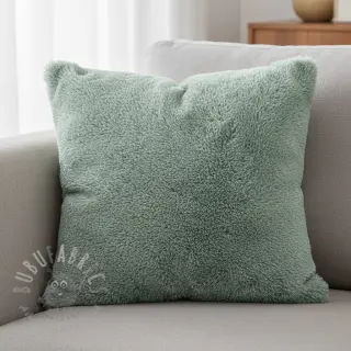 Sztuczne futro LUREX SILVER old green