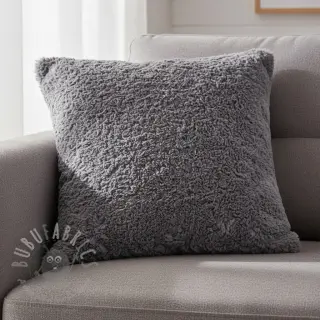 Sztuczne futro Curly grey