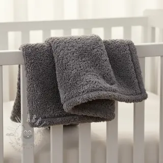 Sztuczne futro Curly grey