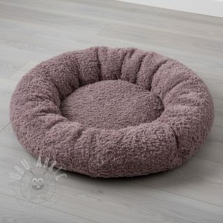 Sztuczne futro Curly mauve