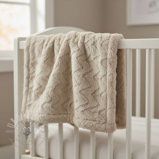 Sztuczne futro light sand