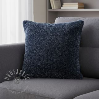 Sztuczne futro LUREX SILVER navy