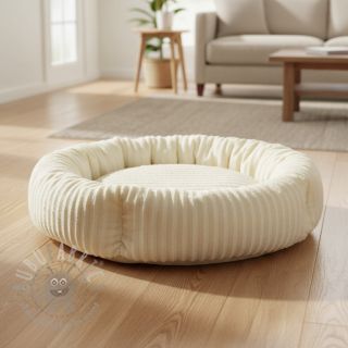 Sztuczne futro Vivien ecru