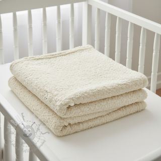 Sztuczne futro Curly ecru