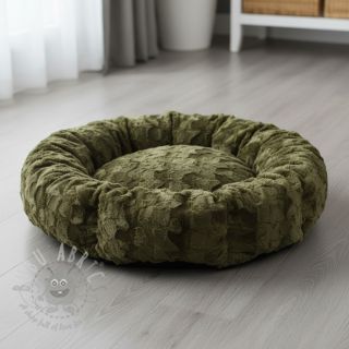 Sztuczne futro dark green