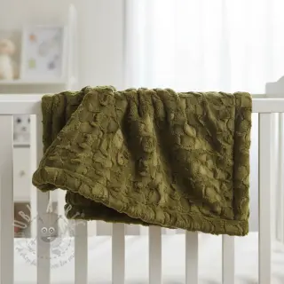 Sztuczne futro dark green