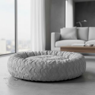 Sztuczne futro light grey