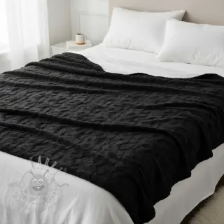 Sztuczne futro black