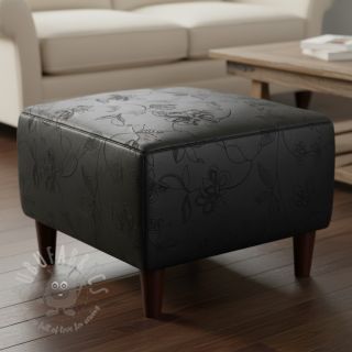 Sztuczna skóra odzieżowa Flowers design B