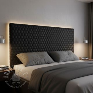 Sztuczna skóra Bacquet noir