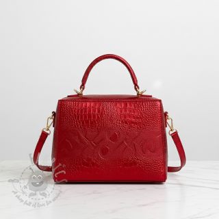 Skóra sztuczna SNAKE rouge metal